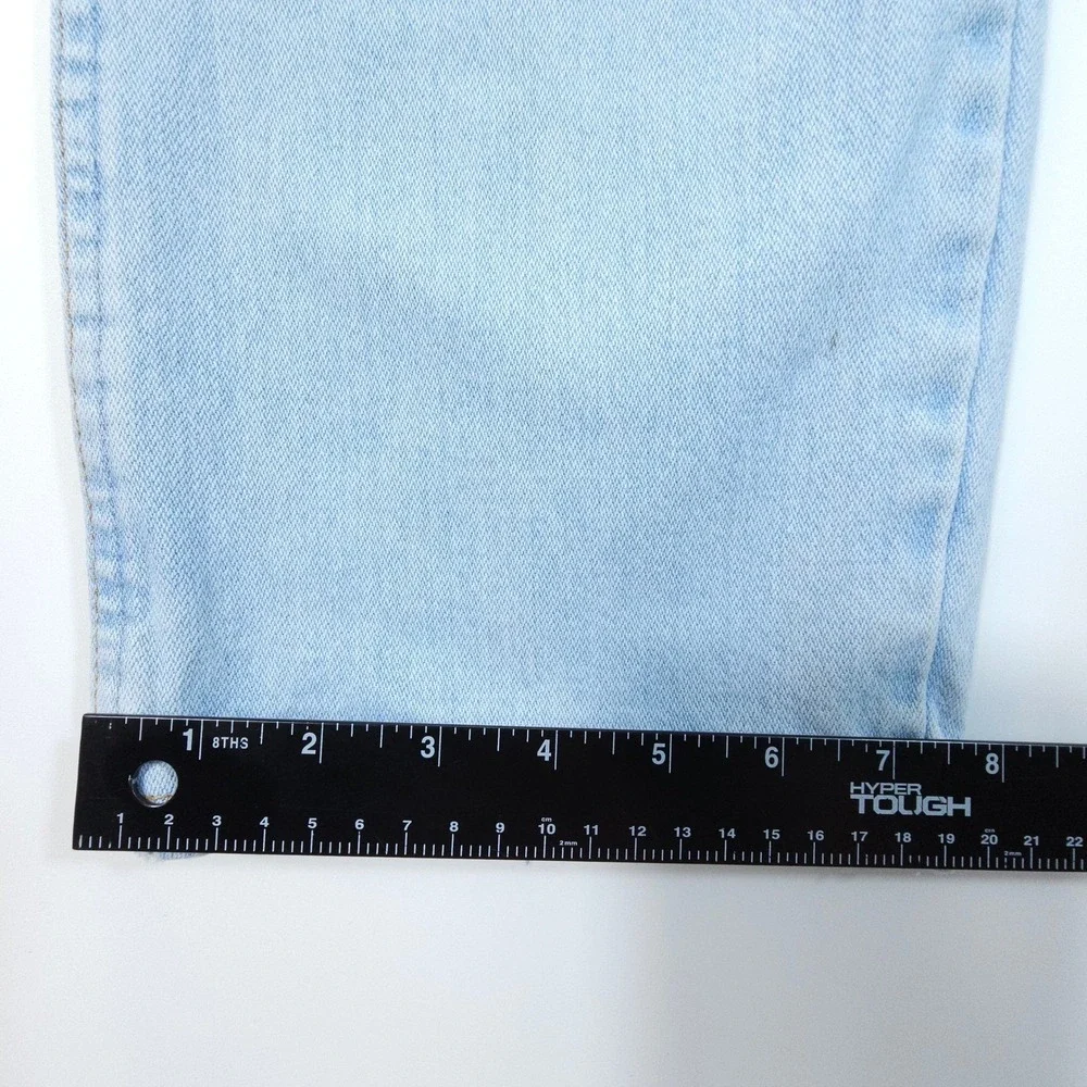 Vintage‎ Wrangler Jeans Mens 33X32 Light Wash Straight Leg Denim Streetwear